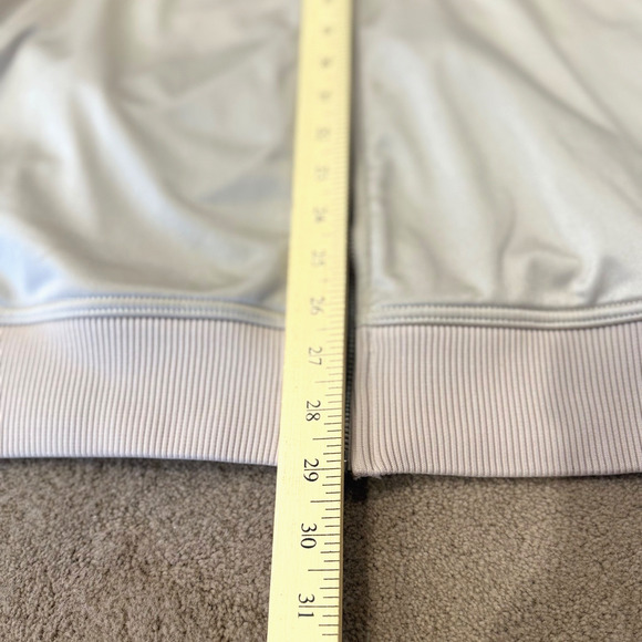 Vintage Nike Track Jacket Mens 3XL Cream Black Embroidered Full Zip Pockets EUC - Picture 11 of 13